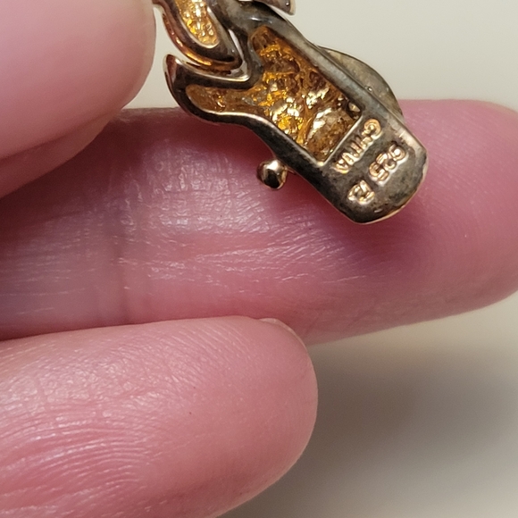 Vintage Gold Vermeil Gold Filled Over 925 Jewelry Bundle Lot - Picture 5 of 16